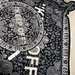 Custom carpet with sneaker logo