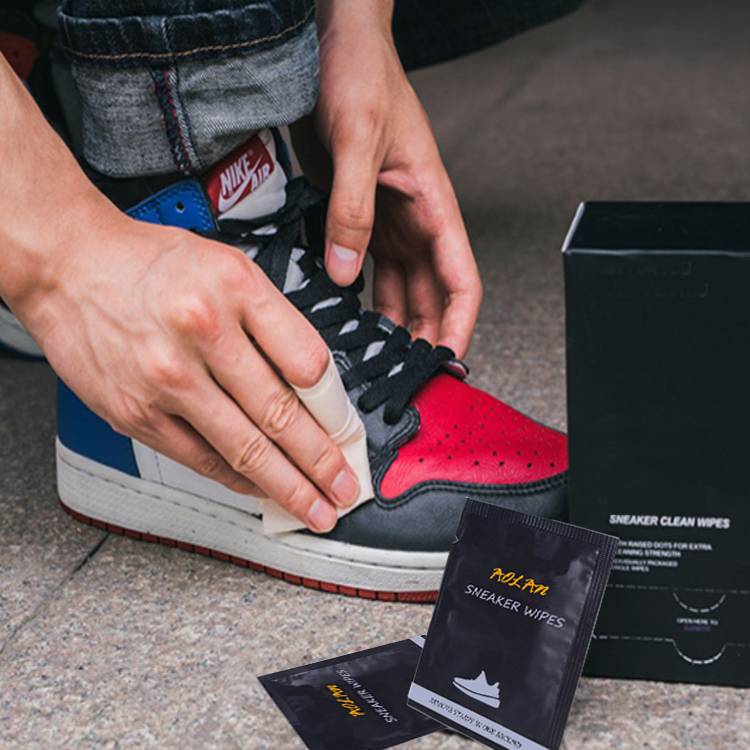 quick custom shoe wipes for commercial & retail. We are a total sneaker care solutions provider.