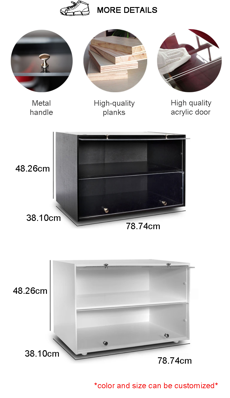 wooden shoe cabinet custom shoe rack for commercial & retail. We are a total home storage solutions provider.