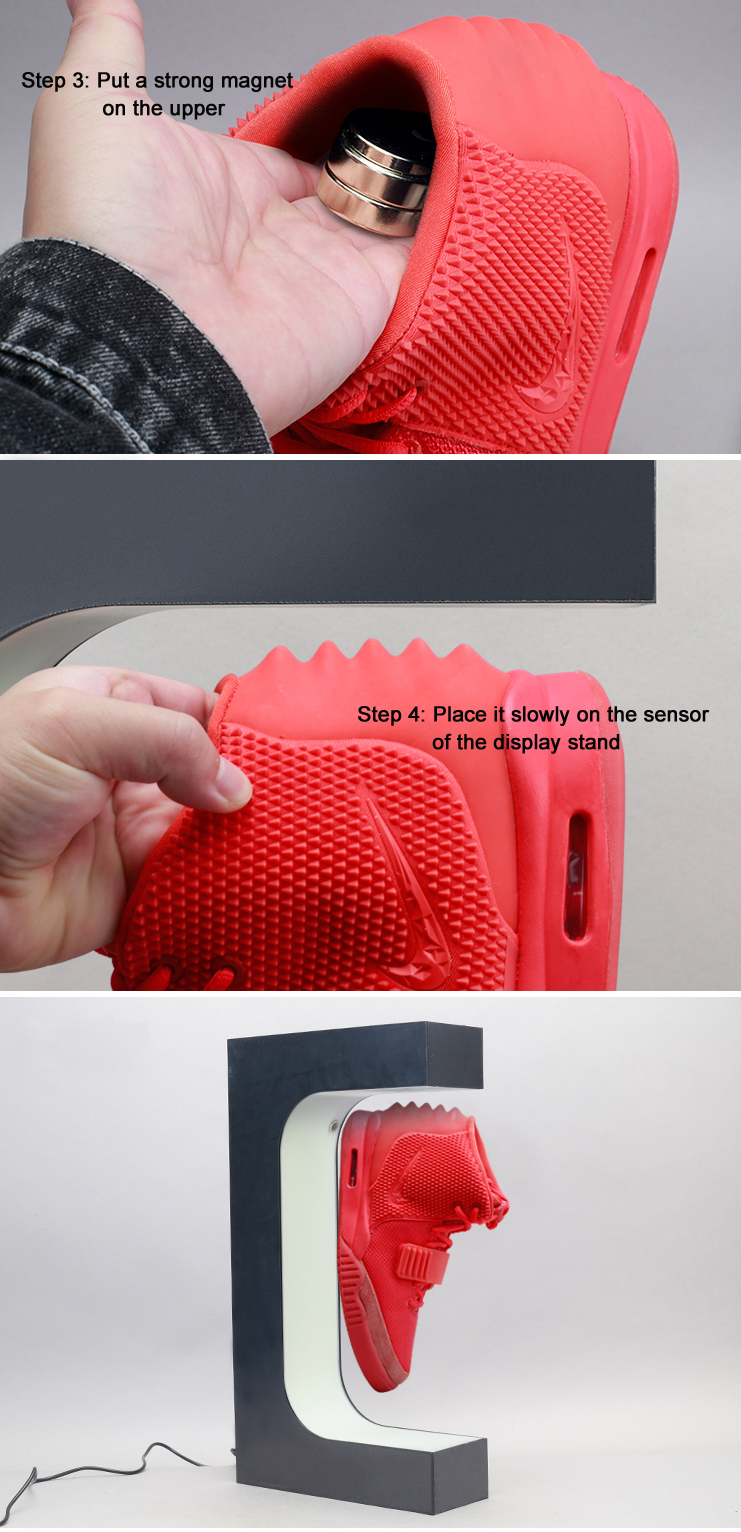 levitating shoe stand shoe rack