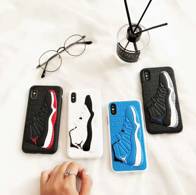 sneaker style mobile phone shell manufactures for commercial & retail.