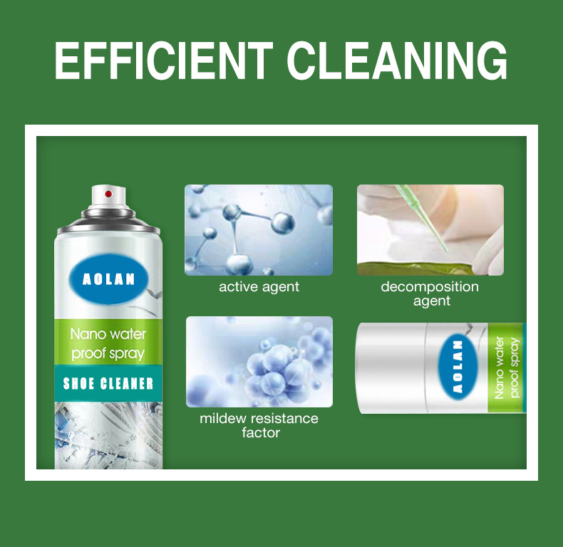 Sneaker waterproof spray shoes cleaner