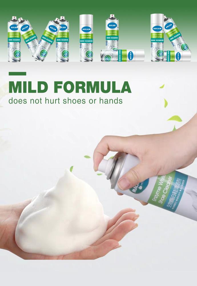 Sneaker waterproof spray shoes cleaner