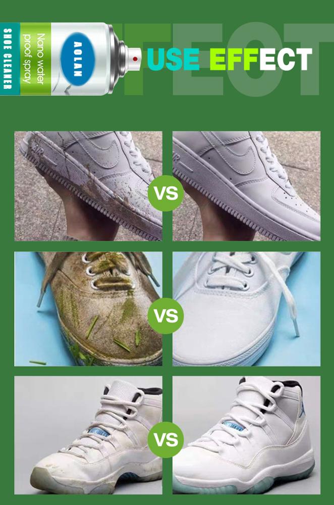Sneaker waterproof spray shoes cleaner