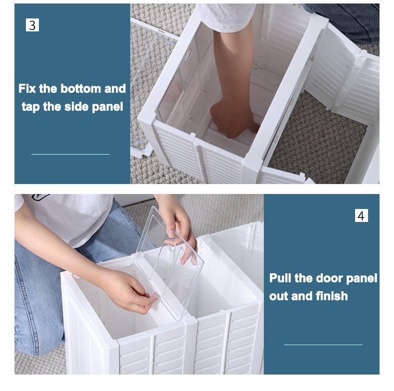 large folding shoe boxes