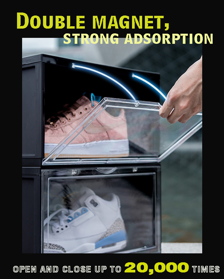 China side open shoe box plastic manufacture