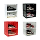 plastic shoe box organizer