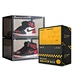 Plastic magnetic side open shoe box stackable for sneaker display