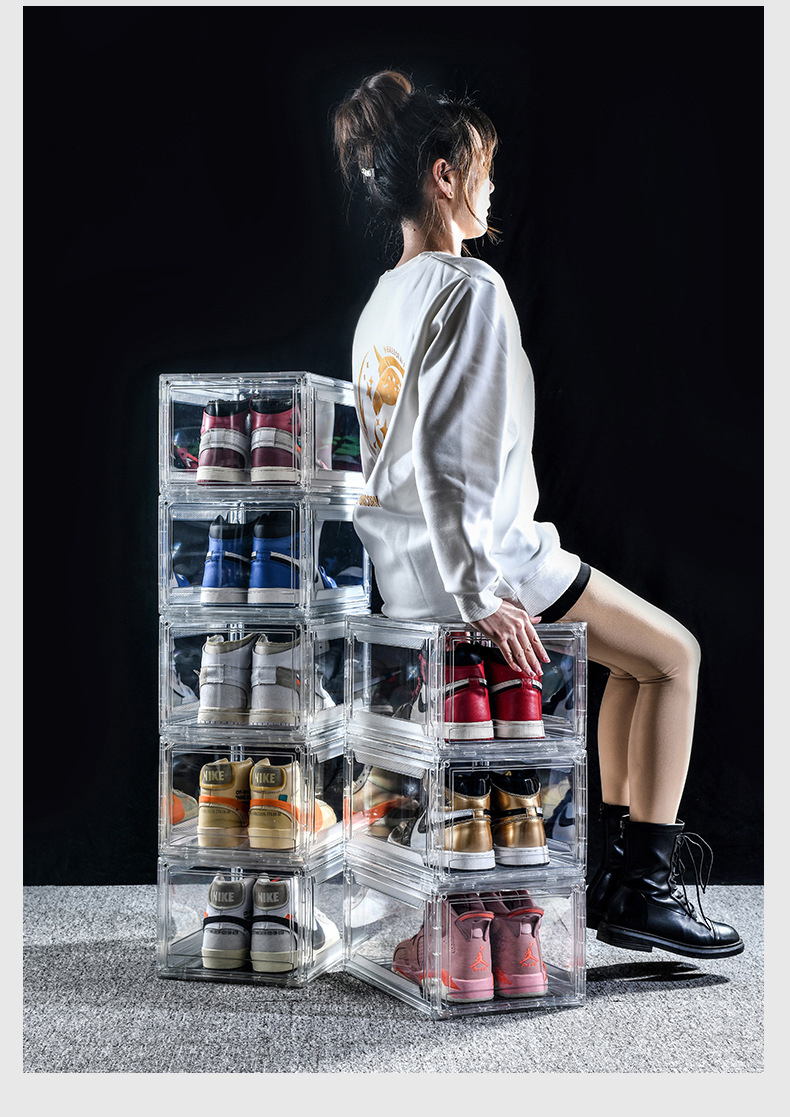 sneaker box transparent