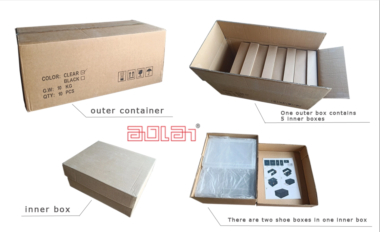 plastic shoe storage