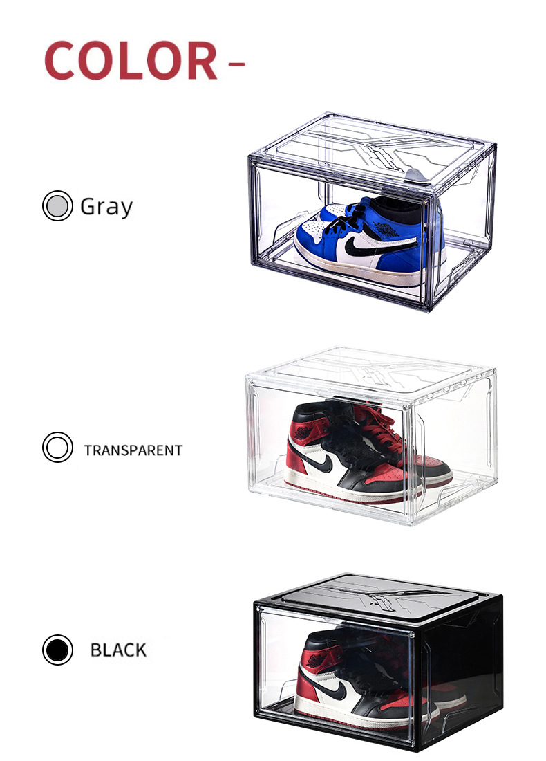 see through shoe boxes