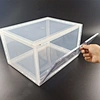 side open shoe box