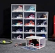 Transparent front open sneaker box wholesaler