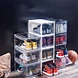 Transparent front open sneaker box wholesaler