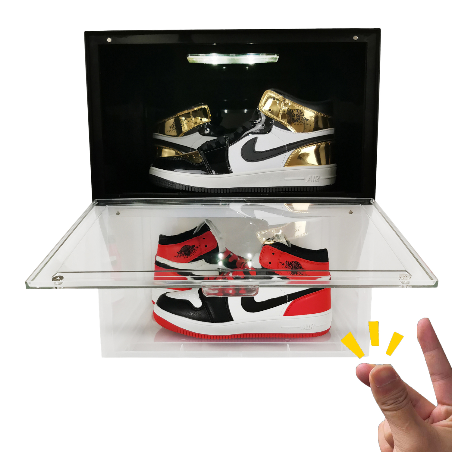 how to distinguish shoe boxes
