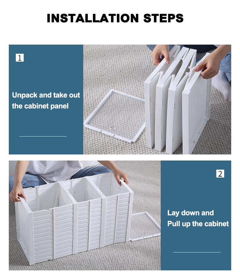 large folding shoe boxes