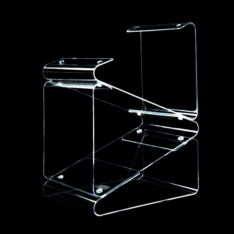 acrylic shoe display rack