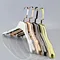 YT shiny gold color plastic hanger for bridal dress