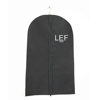 YT black non-woven fabric recycled basic suit cover garment bag for dustproof
