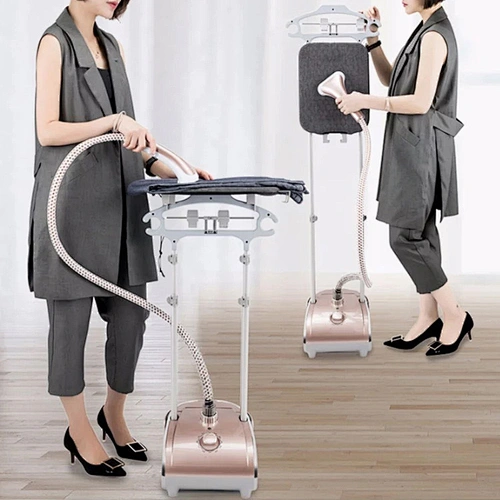 China Supplier 2.4L Powerful Stand Fabric Vertical Garment Steamers For Hotel