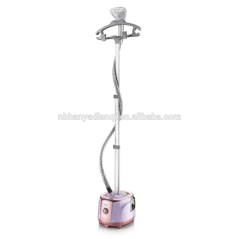 Single Pole Standing Steamer Iron Hanger Vertical Electric Garment Steamer For Cloths