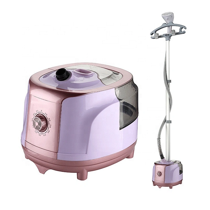 Single Pole Standing Steamer Iron Hanger Vertical Electric Garment Steamer For Cloths