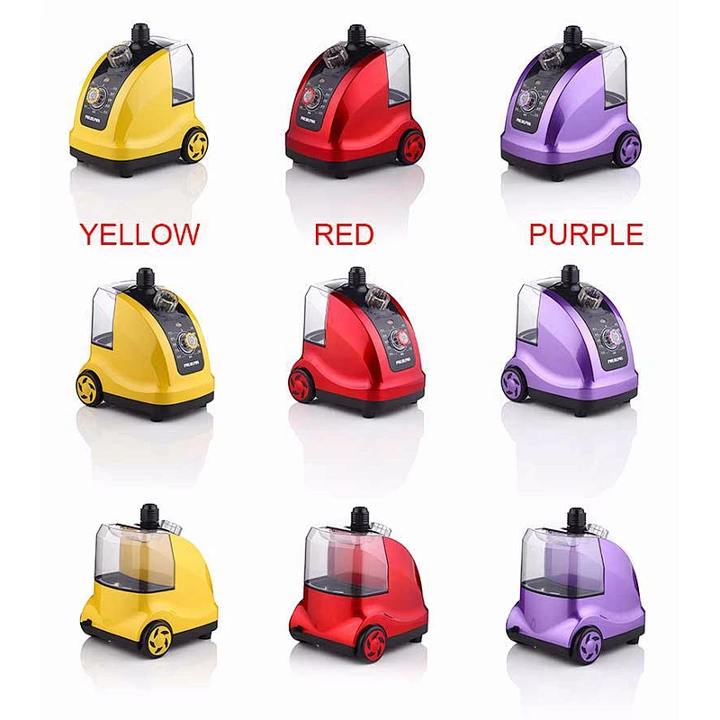 Colorful Popular Laundry Vertical Electric Standing Clothing Home Professional Fabric Vertical Garment Steamer