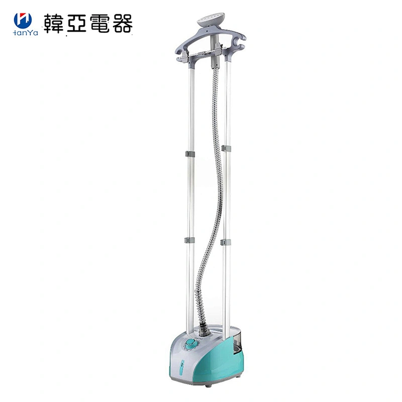 Double Poles Hanging Electric Iron Standing Garment Clothes Steamer Stand steamer clothers