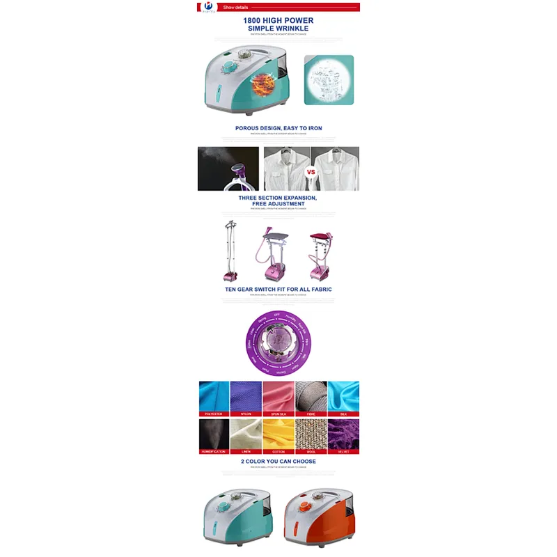 220v Garment Steamer with  CB, CE, EMC, GS, RoHS