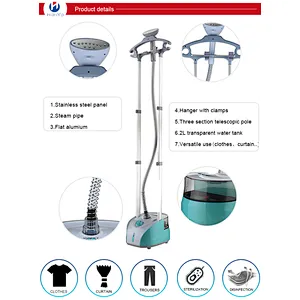 OEM Fast Heat-Up Fabric Clothes Steamers Clothes Garment Automatic Fabric Garment Steamer