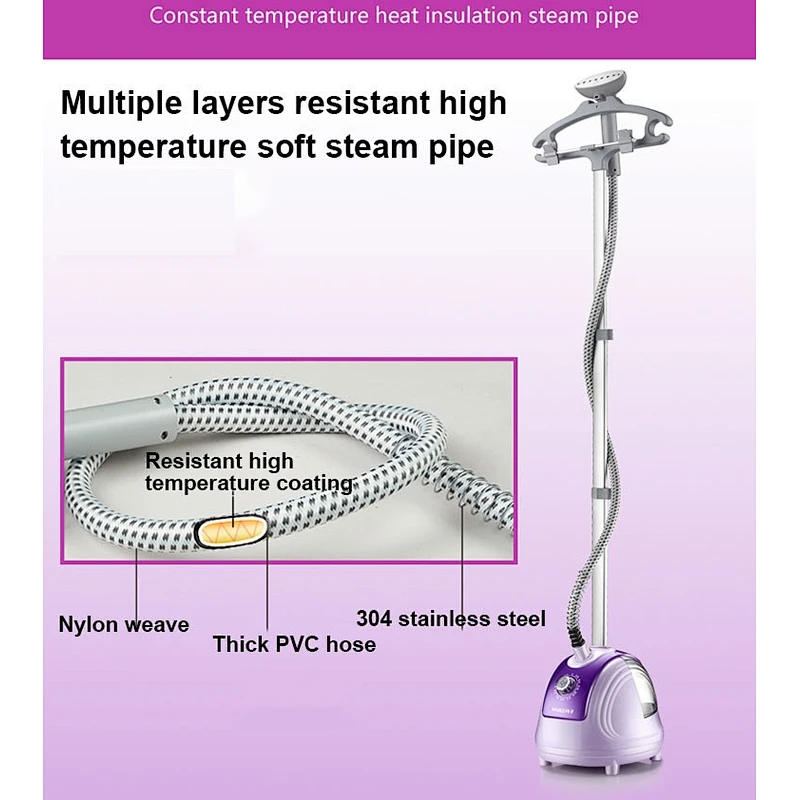 2020 New 1800w Garment Fabric Professional New Iron Garment Steamer Parts