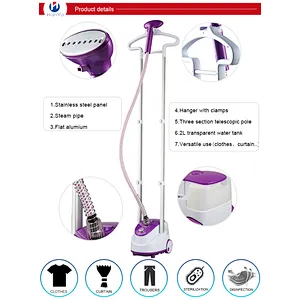 Hot Selling 1800w Vertical Clothing Industrial Garment Steamer Clothing