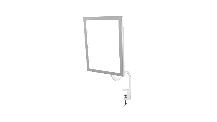 Slim light box sl25e detail