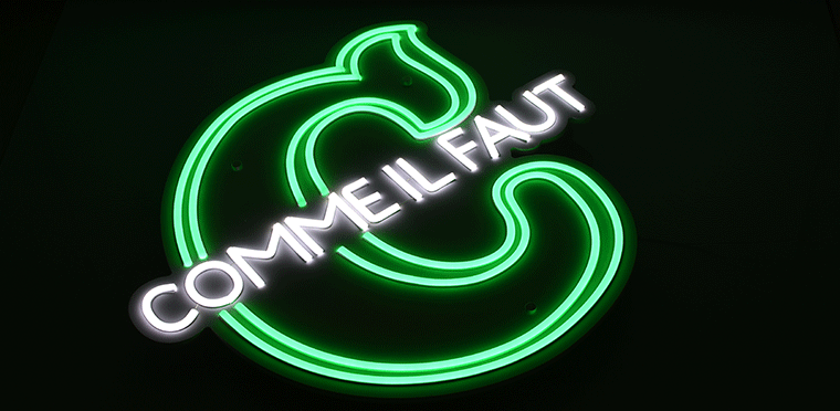 custom neon sign