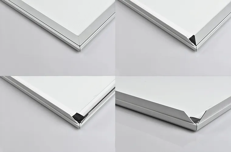 Slim light box sl26 detail