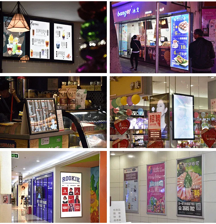 Slim light box applications
