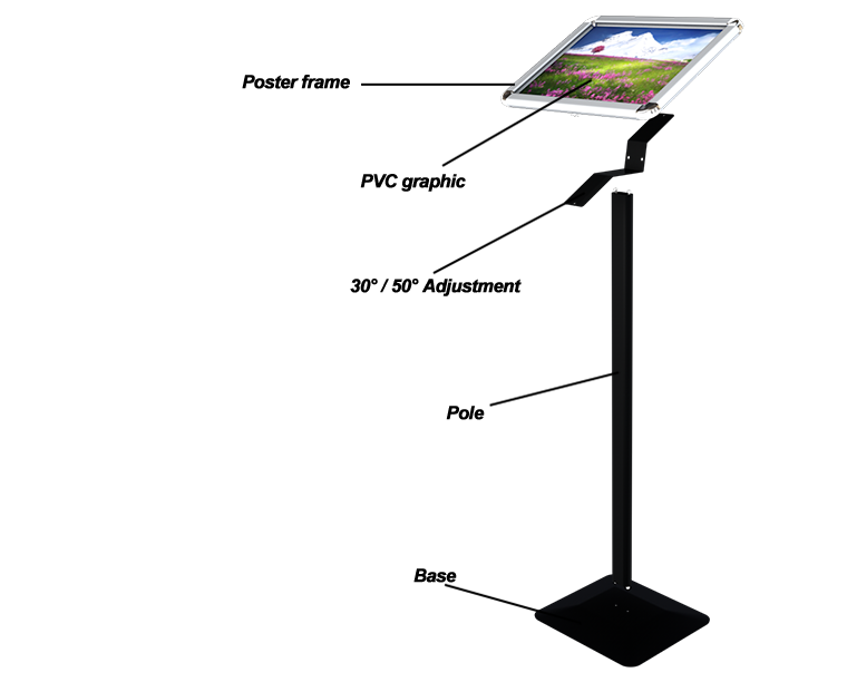A4 Stand Poster