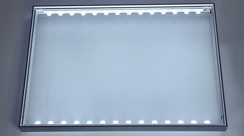 tension fabric light box