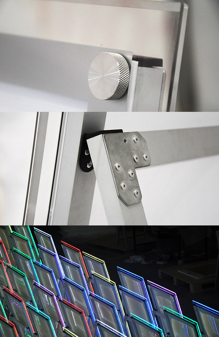 standing acrylic light box
