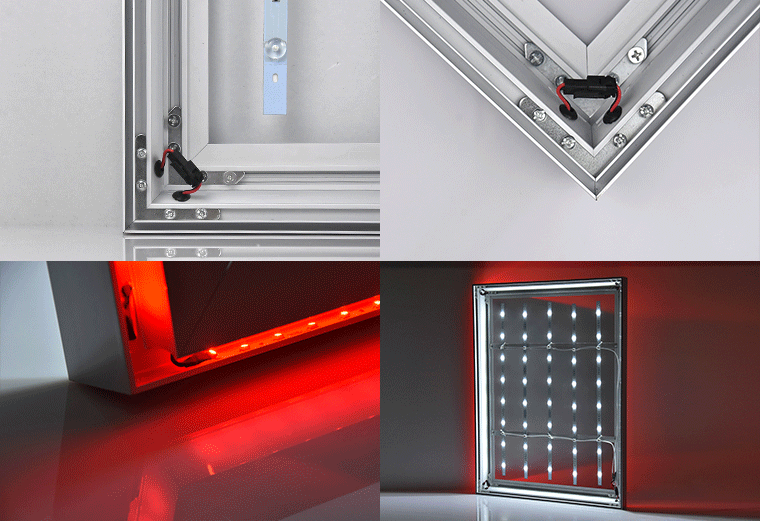 rgb tension fabric light box