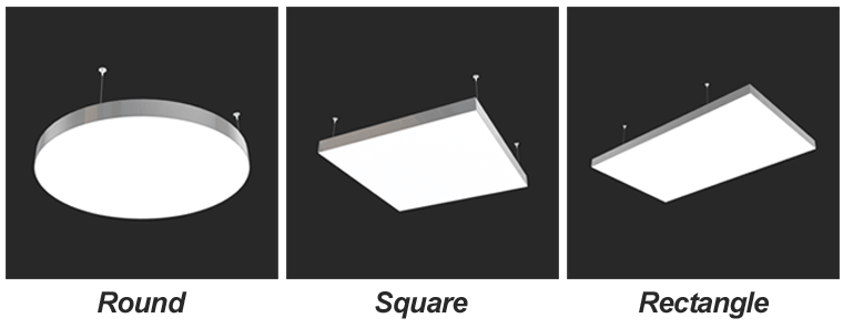 Ceiling fabric light box