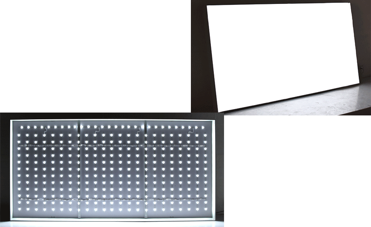 Ceiling fabric light box
