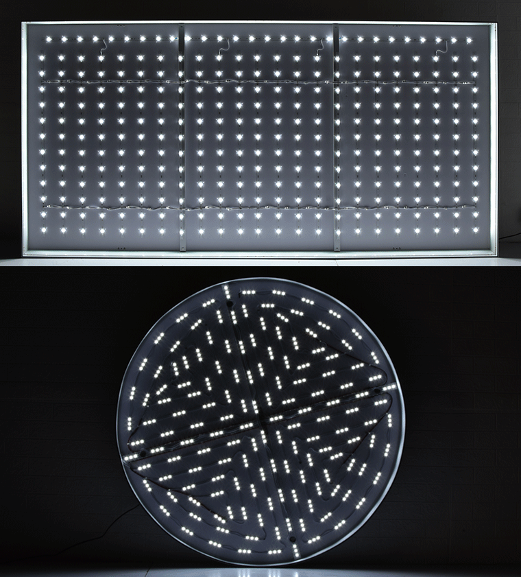 Ceiling fabric light box
