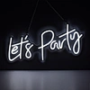 led let's party