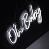 led oh baby neon sign