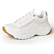 white sport shoes for women