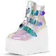 shiny high tops