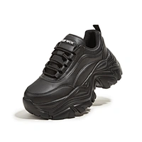 black chunky shoes
