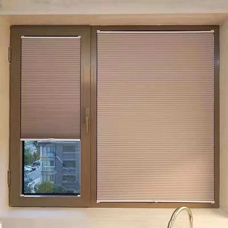 Sliding honeycomb blinds