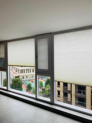 Sliding honeycomb blinds